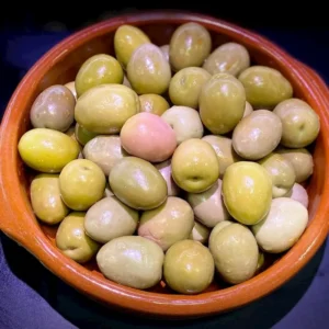 Aceitunas barranqueña. 250 g. aprox.