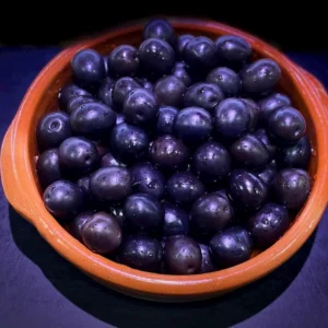 Aceitunas negras. 250 g. aprox.