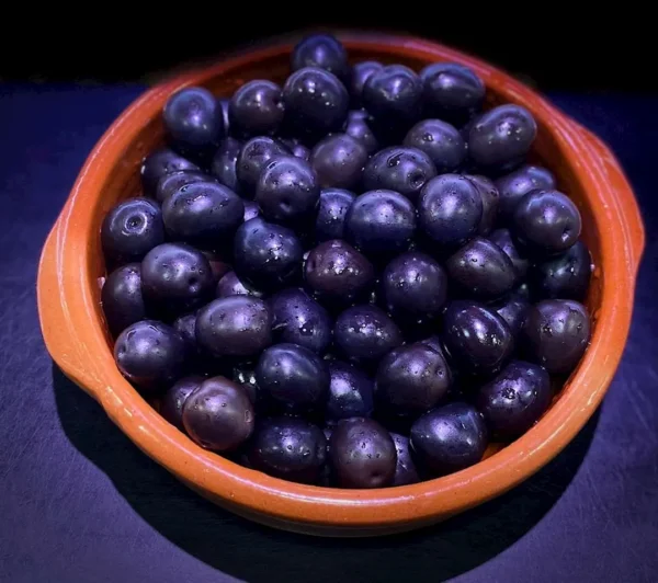 Aceitunas negras. 250 g. aprox.