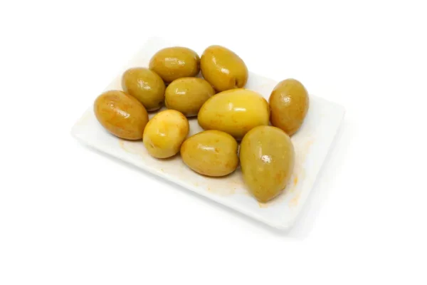 Aceituna aliñada con hueso picante 250 g. aprox.