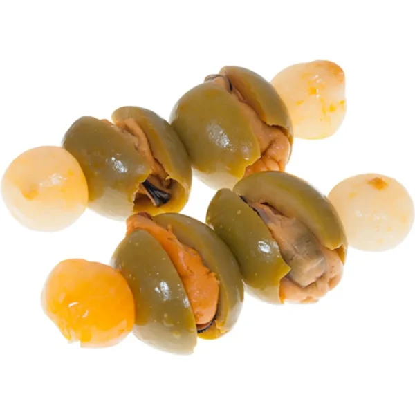 Aceitunas rellenas de mejillón - 250 g aprox.