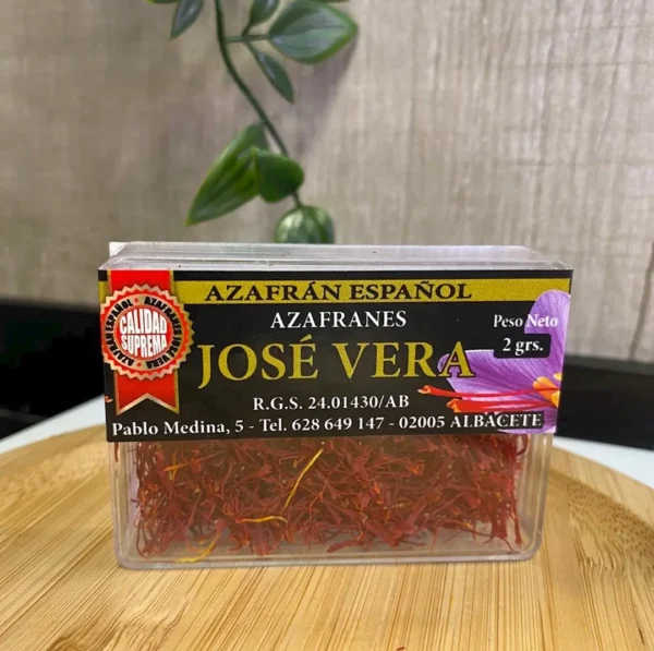 Azafrán caja 2 g.