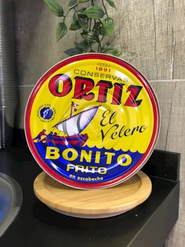 Bonito "Ortiz" frito en escabeche lata grande.