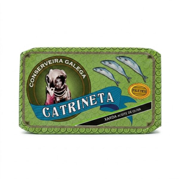 Caballa en aceite de oliva Catrineta 120 g.