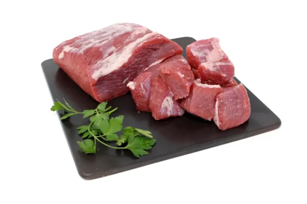 Carne magra de ternera en trozos - 500 g. aprox.