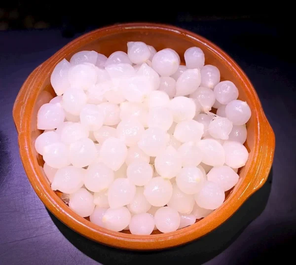 Cebollitas en vinagre. 200 g. aprox.