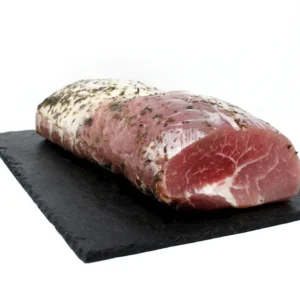 Cinta de lomo al ajillo. 500 g. aprox.