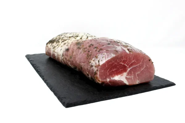 Cinta de lomo al ajillo - 500 g. aprox.