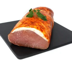 Cinta de lomo adobada. 500 g. aprox.