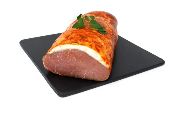 Cinta de lomo adobada. 500 g. aprox.
