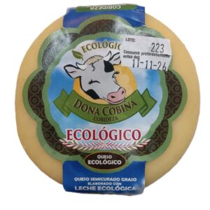 Queso ecológico D.O.P. Doña Cobiña - 450 g. aprox.