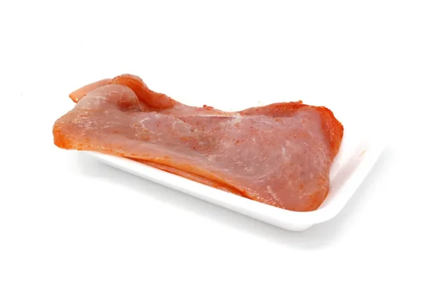 Filetes de pavo de 1ª adobados con pimentón de La Vera. 500 g. aprox.