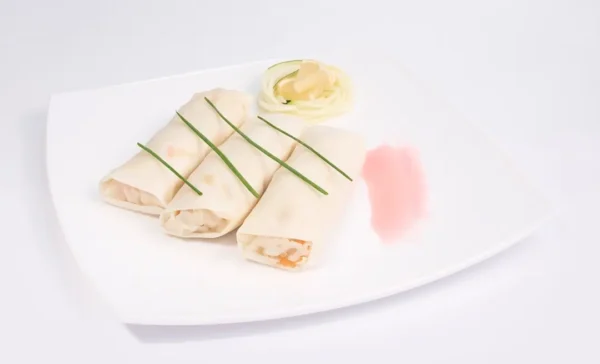 Pack 3 rollitos de primavera con pollo