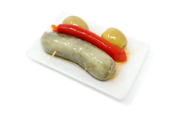 Pincho de pepino relleno de anchoa con pimiento y gordal 250 g. aprox