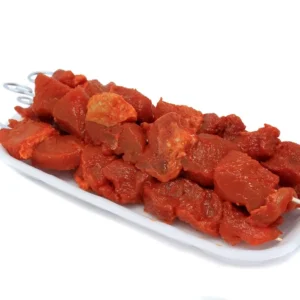 Pincho moruno de cerdo Duroc con aliño rojo 500 g. aprox.