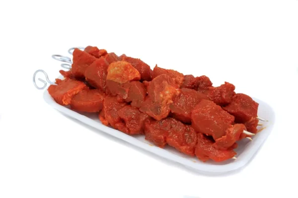 Pincho moruno de cerdo Duroc con aliño rojo 500 g. aprox.