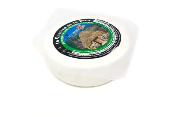 Queso fresco de cabra La Quesera de la Vega. 380 g. aprox.