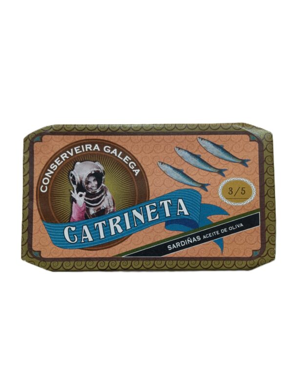 Sardinas en aceite de oliva 3/5 Catrineta
