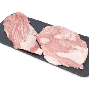 Secreto de cerdo ibérico fileteado. 500 g. aprox.