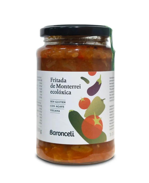 Fritada de Monterrei ecológica Baronceli. 350 g.