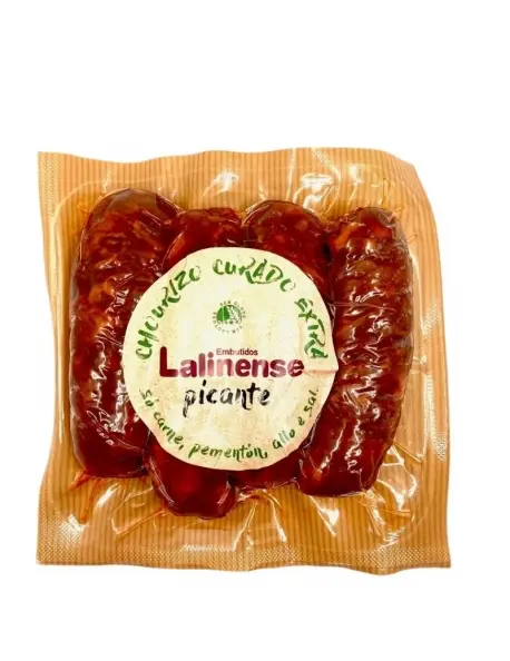 Pack chorizo picante extra "Lalinense" - 240 g. aprox.