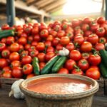 Gazpachos y platos fríos con verdura del mercado