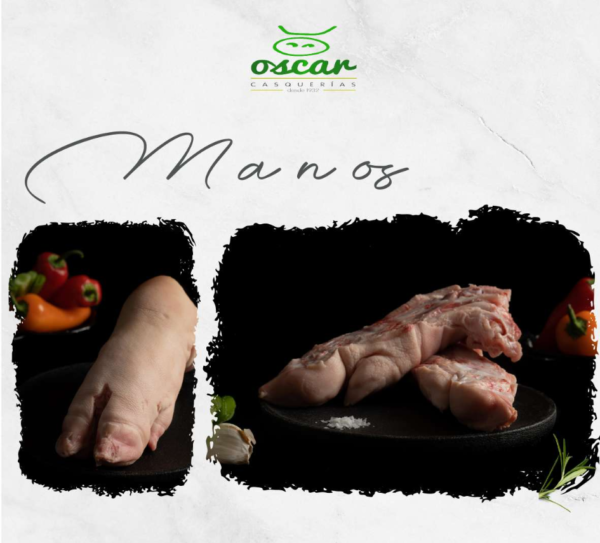 Manos de cerdo 1 kg. aprox.