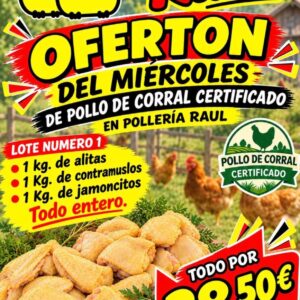 OFERTA TODOS LOS MIÉRCOLES - Lote 1
