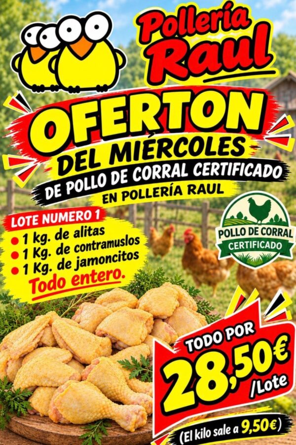 OFERTA TODOS LOS MIÉRCOLES - Lote 1