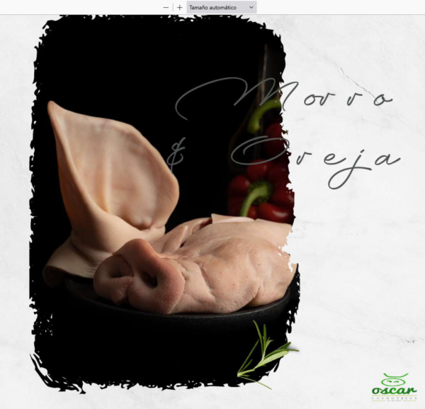 Morro de cerdo 1 kg. aprox.