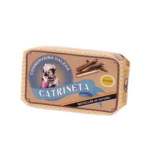 Navajas al natural Catrineta 115 g.
