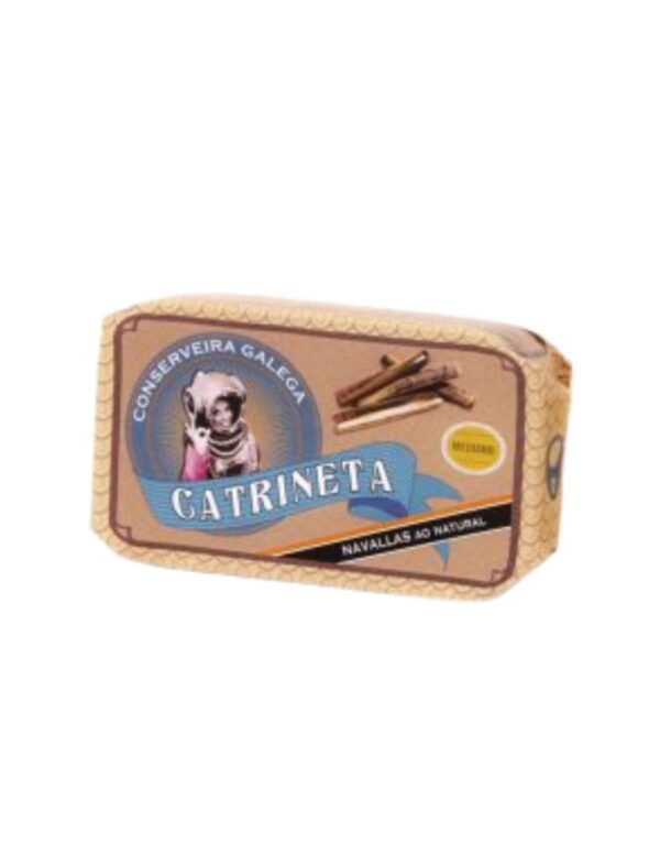 Navajas al natural Catrineta 115 g.