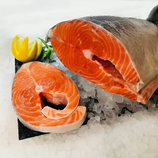 Salmón noruego por rodajas 500g aprox.