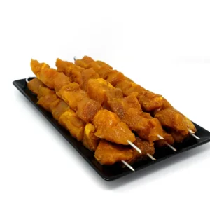 Pincho moruno de cerdo Duroc con aliño amarillo 500 g. aprox.
