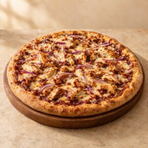 Pizza pollo barbacoa