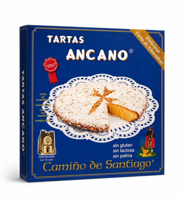 Tarta de almendras Alcano 700 g.