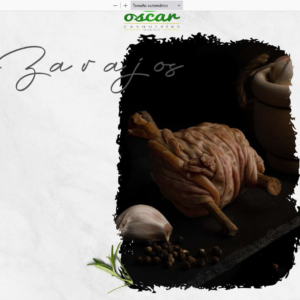 Zarajos 150 g. aprox. 1 unidad